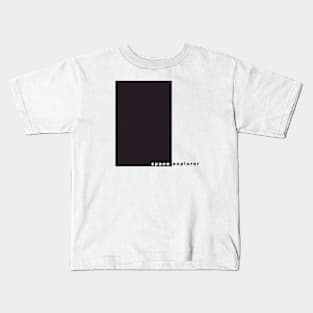 Space Explorer - Aesthetic Space Kids T-Shirt